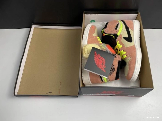 Rep Switch Air CW6576-800 Jordan Peach 1 High 0729